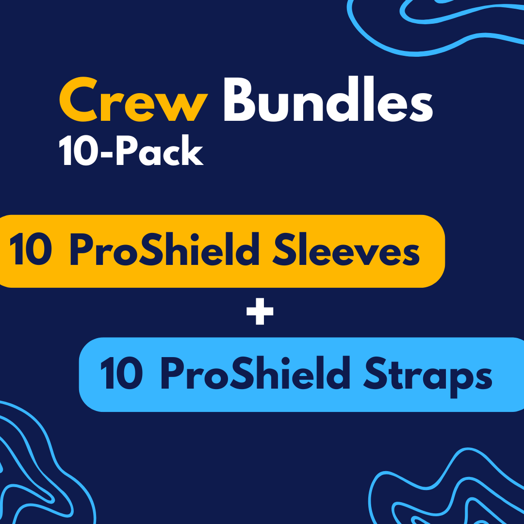 Crew Bundles: Proshield Sleeve + Strap - 10 Pack